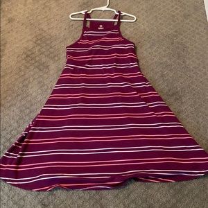 A girls swing dress